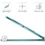 iPad Keyboard Case for 10.2-inch iPad 8th Generation (2020), 7th Gen, Air 3, Pro 10.5 in 11 Colors - 10 Color Backlight, 7 Modes, 360° Rotatable, Slim Protective Cover, Apple Pencil Holder