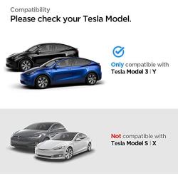 Spigen Tempered Glass Screen Protector [Glas.tR EZ FIT] designed for Tesla Model 3 / Y Dashboard Touchscreen - Matte/Anti Glare/Anti Finger Print