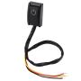 Qiilu DC 12V 200A Car DIY Switch Paste Type Sticky Button Switch ON/Off
