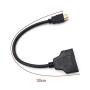 HDMI Splitter Adapter Cable - HDMI Splitter 1 in 2 Out/HDMI Male to Dual HDMI Female 1 to 2 Way for HDMI HD, LED, LCD, TV, Support Two TVs at The Same Time