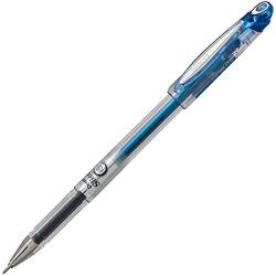 Pentel Arts Slicci 0.25 mm Extra Fine Gel Pen, Blue Ink, 1 Pack (BG202BPC)