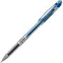 Pentel Arts Slicci 0.25 mm Extra Fine Gel Pen, Blue Ink, 1 Pack (BG202BPC)
