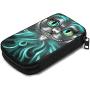 Hxuedan Cheshire Cat The Data Cable Storage Bag is A Portable and Independent Design SuitableVFor Travelers to Place The Data Cable, Earphone and Electronic Product Data Cable Storage Bag