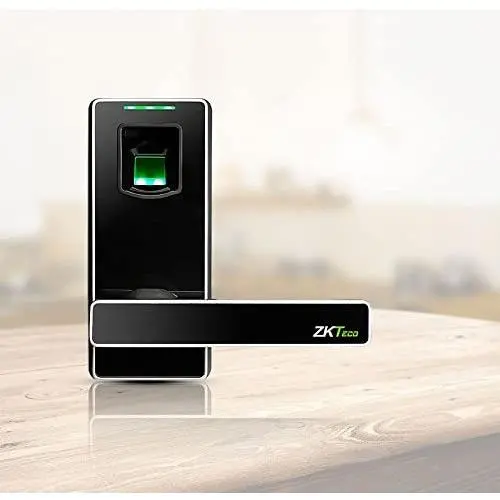 ZKTeco Electronic Smart Lock Biometric Fingerprint Door Lock, Keyless Home Entry Fingerprint Locks for Front Door Bedroom