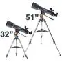 Celestron - AstroMaster 102AZ Refractor Telescope - Refractor Telescope for Beginners - Fully-Coated Glass Optics - Adjustable-Height Tripod - BONUS Astronomy Software Package