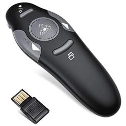 Wireless Presenter, EALNK 2.4GHz Wireless Presenter Remote Presentation USB Control PowerPoint PPT Clicker Support Mac