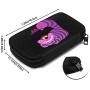 Hxuedan Cheshire Cat The Data Cable Storage Bag is A Portable and Independent Design SuitableVFor Travelers to Place The Data Cable, Earphone and Electronic Product Data Cable Storage Bag