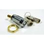 Philmore 5/8'' On/Off Key Switch Lock SPST Key Removable On Or Off With 2 Keys and Nut; 30-10078
