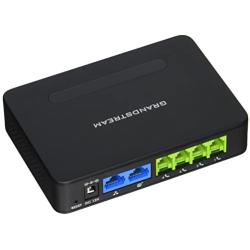 Grandstream GS-HT814 4 Port Ata with 4 Fxs Ports and Gigabit NAT Router Voip Phone and Device, Black