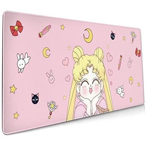 Sailor Moon Custom Mouse Pad Anime Mouse Mat Home Office Computer Gaming Mousepad Desk Mat Large