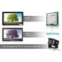 ZEROXCLUB Backup Camera System Kit,Sharp CCD Chip, 100% Not Wash Up,IP69 Waterproof Rear View Camera + 7’’ LCD Reversing Monitor for Truck/Semi-Trailer/Box Truck/RV (ERY01-Wired)