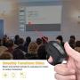 Presentation Clicker, BEBONCOOL Powerpoint Clicker for Presentation, BT Wireless Clicker for Powerpoint Presentation, Finger Ring Wireless Presenter Remote, RF 2.4 GHz Slide Advancer