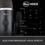 Blue Yeti X Professional Condenser USB Microphone with High-Res Metering, LED Lighting & Blue Voice Effects for Gaming, Streaming & Podcasting On PC & Mac