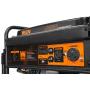 WEN 56475 4750-Watt Portable Generator with Electric Start and Wheel Kit