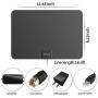 ANTAN Indoor Amplified HD TV Antenna Up to 45 65 Mile Range Support 8K 4K 1080p VHF UHF Free view Television Local Channels for All Indoor TVs with Longer 16.5ft Coax Cable