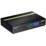 TRENDnet 8-Port Gigabit GREENnet PoE+ Switch,TPE-TG44G, 4 x Gigabit PoE/PoE+ Up to 30 Watts/Port, 4 x Gigabit, 61W Power Budget, 16 Gbps Switch Capacity, Ethernet Unmanaged Switch, Lifetime Protection Black