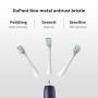 SOOCAS Sonic Electric Toothbrush for Adults & Teens, Rechargeable Electronic Toothbrush with 3 Modes, 42,000 VPM Motor, Smart Timer, USB C Charging Lasts 60 Days, 2 Dupont Brush & Travel Case, V1 Blue