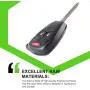 SCITOO 1PC Replacement for 3 Buttons Pad Outer Cover Keyless Entry Remote Car Key Fob Case 2004-2012 Dodge Jeep Buick Chrysler FCC 25695955
