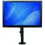 StarTech.com Single Monitor Desk Mount - Single Screen Heavy Duty Pole Mount for up to 34inch VESA Compatible Displays - Ergonomic Height Adjustable Monitor Arm Mount - Desk Clamp/Grommet (ARMPIVOTV2)