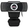 Adesso CyberTrack H4 Webcam 1080P HD USB Webcam with Built-in Microphone, Black