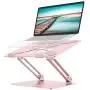 Laptop Stand, Adjustable Computer Riser Notebook Holder for Laptop, Ergonomic Foldable Portable Laptop Lift for Desk, Compatible for Apple MacBook Pro/Air, Dell, Lenovo, ASUS , HP, (10-17 inches) PC
