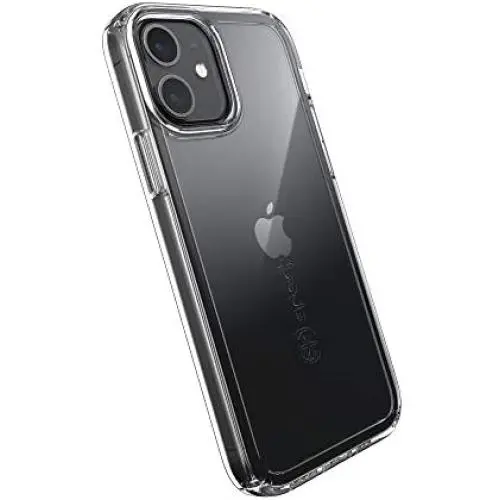 Speck Products GemShell iPhone 12, iPhone 12 Pro Case, Clear/Clear (137603-5085)