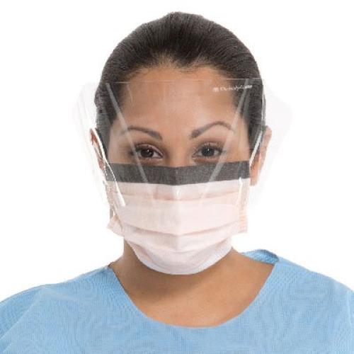 HALYARD FLUIDSHIELD 3 Fog-Free Procedure Mask, w/SO Soft Lining, 47147 (Box of 25)