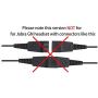 Call Center Headset Quick Disconnect Cable Y Splitter Adapter Trainer Cable for Training Center Compatible with Plantronics QD headsets Splitter Cable Connector