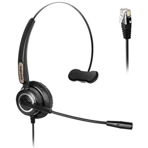 Headset Headphones ONLY for Cisco IP Telephone 7940 7960 7970 7962 7975 7961 7971 7960 8841 M12 M22 and All Series