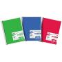Mead Spiral Notebook, 3 Subject, Wide Ruled Paper, 120 Sheets, 10-1/2 x 7-1/2 inches, Color Selected For You (05746)