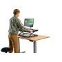 CHANGEdesk Mini Small Standing Desk Converter Simple Affordable Adjustable Height Desktop Riser for laptops Single Computer Monitors Portable Compact Lightweight Ergonomic sit Stand up Tabletop Stand
