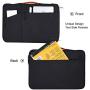 11.6-12.9 Inch Laptop Case for Samsung Chromebook Plus V2/Chromebook 3, Surface Pro X/7, Dell Inspiron Chromebook 11, Acer Asus Chromebook Vivobook 11.6 Inch(Black)