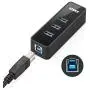 Anker 3-Port USB 3.0 HUB with 10/100/1000 Gigabit Ethernet Converter (3 USB 3.0 Ports, A RJ45 Gigabit Ethernet Port, Support Windows XP, Vista, Win7/8 (32/64 bit), Mac OS 10.6 and Above, Linux) Black