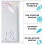 Amiff Kraft Bubble Mailers 5x9. Pack of 10 Padded envelopes 5'' x 9''. White kraft paper cushion envelopes. Exterior size 6x10 (6 x 10). Peel and Seal.