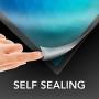 GBC Laminating Sheets, Self Adhesive Pouches, Self Adhesive, Vertical ID Badge, 8 Mil, SelfSeal, 10 Pack (3747205)