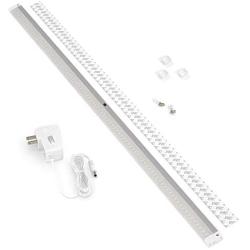 EShine White Finish LED Dimmable Under Cabinet Lighting - Extra Long 40 Inch Panel, Hand Wave Activated - Touchless Dimming Control, Cool White (6000K)
