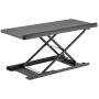 HumanCentric Keyboard and Mouse Stand (Black) – Adjustable Riser for Standing Desks/Desktops and Sit Stand Desks | Lifts Up to 13 inches in Height