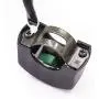 Ourbest Green Motorcycle Handlebar Switch 12V for Motorbike Scooter, Fog Light On Off Toggle Switchfor Electrombile-2Pcs