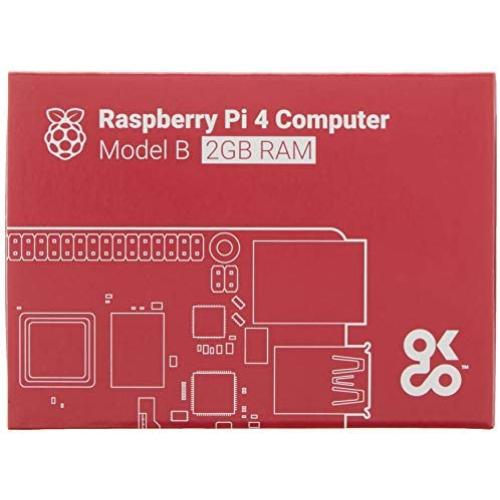 Raspberry Pi 4 Model B 2019 Quad Core 64 Bit WiFi Bluetooth (4GB)