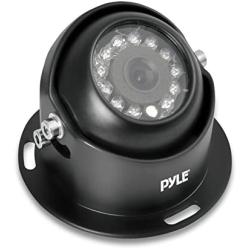 Pyle PLCMRV8B Rearview Backup Parking/Reverse Camera, Waterproof Night Vision Cam, , Black