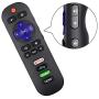 Replacement RC280 RC282 Remote for TCL Roku Smart LED TV with Buttons for Netflix, Sling, Hulu, and DirecTV Now
