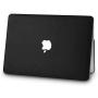 KECC Leather Case Compatible with Old MacBook Pro 15” Retina (-2015) w/Keyboard Cover + Sleeve Italian Leather Case A1398 3 in 1 Bundle (Black Leather)