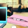 ProCase 12-12.9 inch Sleeve Case Bag for Surface Pro X 2017/Pro 7 6 4 3, MacBook Pro 13, iPad Pro Protective Carrying Cover Handbag for 11'' 12'' Lenovo Dell Toshiba HP Acer Chromebook -Pink