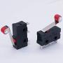 Twidec /10Pcs Mini Micro Limit Switch 5A 125 250V AC SPDT 1NO 1NC Short Hinge Roller Levr Arm Switch Snap Action Button Type 3 Pins KW11-3Z07