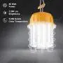 LED Temporary High Bay Light, LGL Lighting 60W LED Temporary Work Light 5000K Daylight 7,200 Lumens 250W HID/HPS/MH Replacement, 6000V Surge Protection