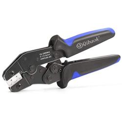Dupont Crimping Tool Qibaok Pin Ratcheting Crimper AWG 26-20 for JST Terminal Connector XH 2.54mm C3-R 2.54mm Dupont 2.54mm KF2510 JST Terminal Connector