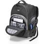 Targus Compact Rolling Backpack for Business, College Student and Travel Commuter Wheeled Bag, Durable Material, Tablet Pocket, Removable Laptop Protective Sleeve for 16-Inch Laptop, Black (TSB750US)