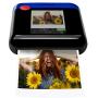 Polaroid WiFi Wireless 3x4 Portable Mobile Photo Printer (Blue) with LCD Touch Screen, Compatible w/ iOS & Android