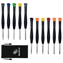 Eyeglass Screwdrivers Repair kit 11Pcs Precision Repair set for Glasses, Electronics and Watch Repair