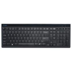 Kensington Slim Type Wired Keyboard (K72357USA),Black